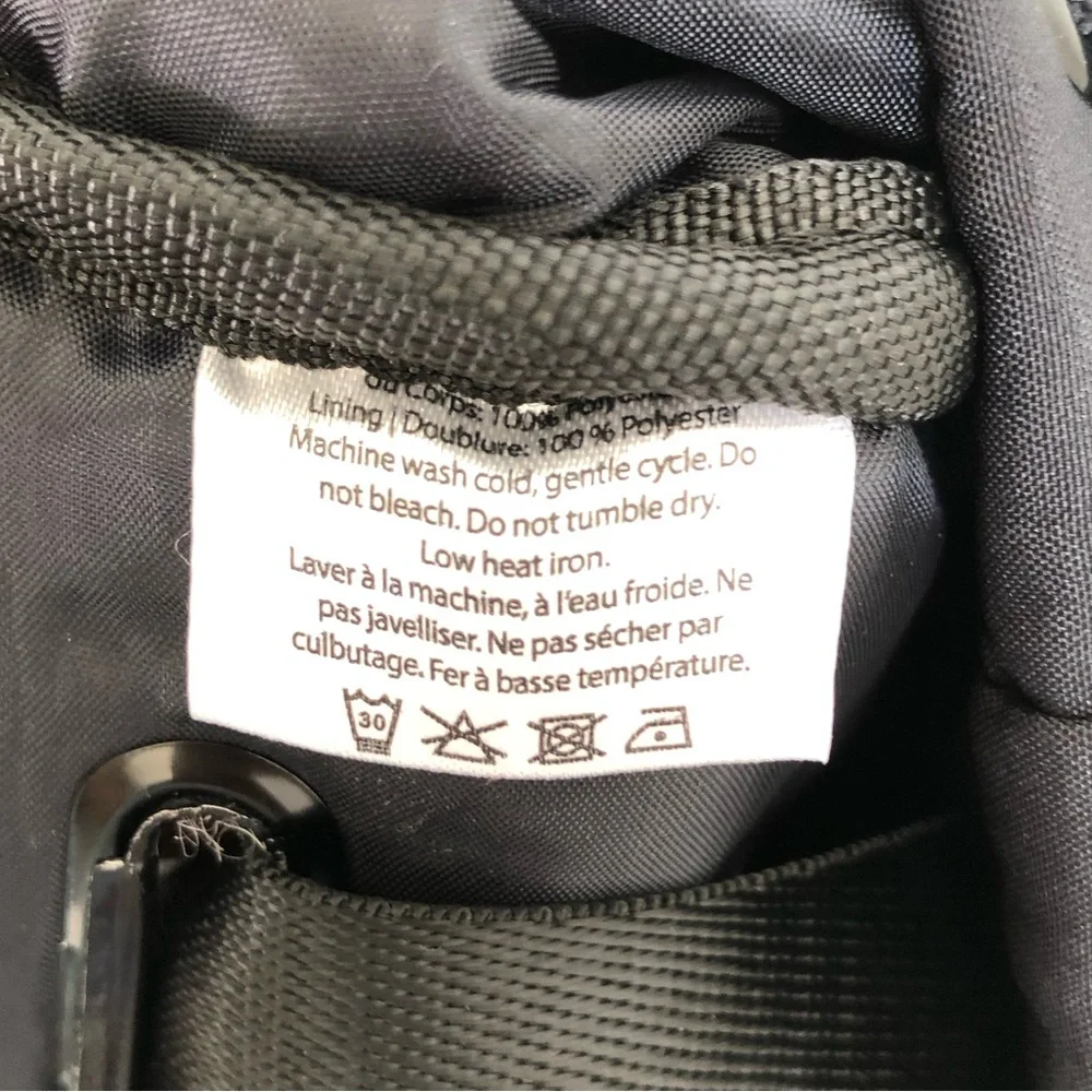 NWT Beyond Yoga Black Athleisure Convertible Shoulder Tote Backpack Gym Bag